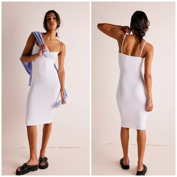 Free People Other - NWOT! M/L Free People Tea Length Seamless Slip